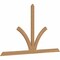 Ekena Millwork Richland Timber Gable Bracket, Western Red Cedar, 84"W x 49"H x 1 1/2"D x 3 1/2"F, 14/12 Pitch GBW084X49X0204RIC00SWR - alternate 2